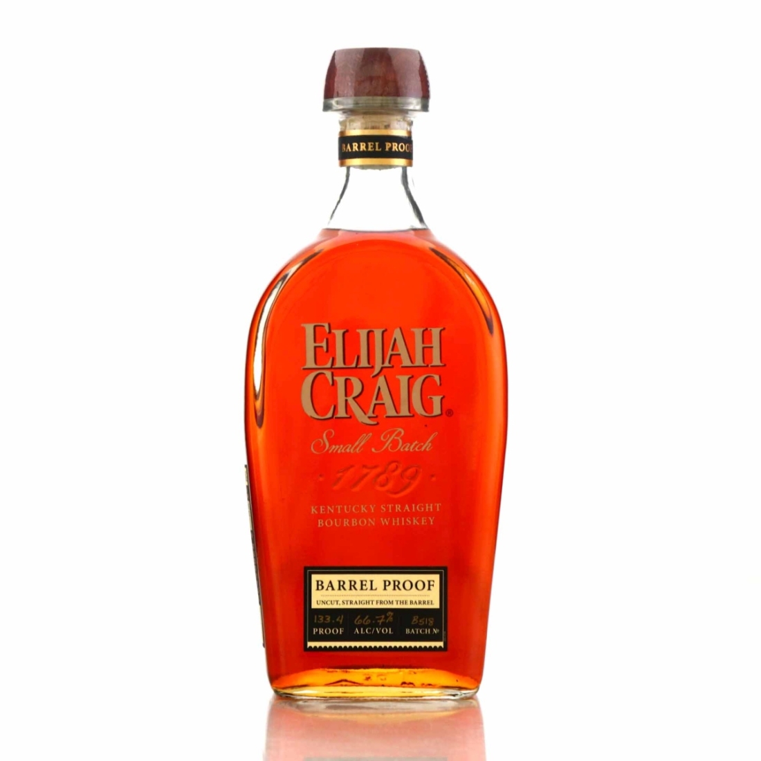 Elijah Craig Barrel Proof Bourbon 2018 Release 70cl / Batch #B518