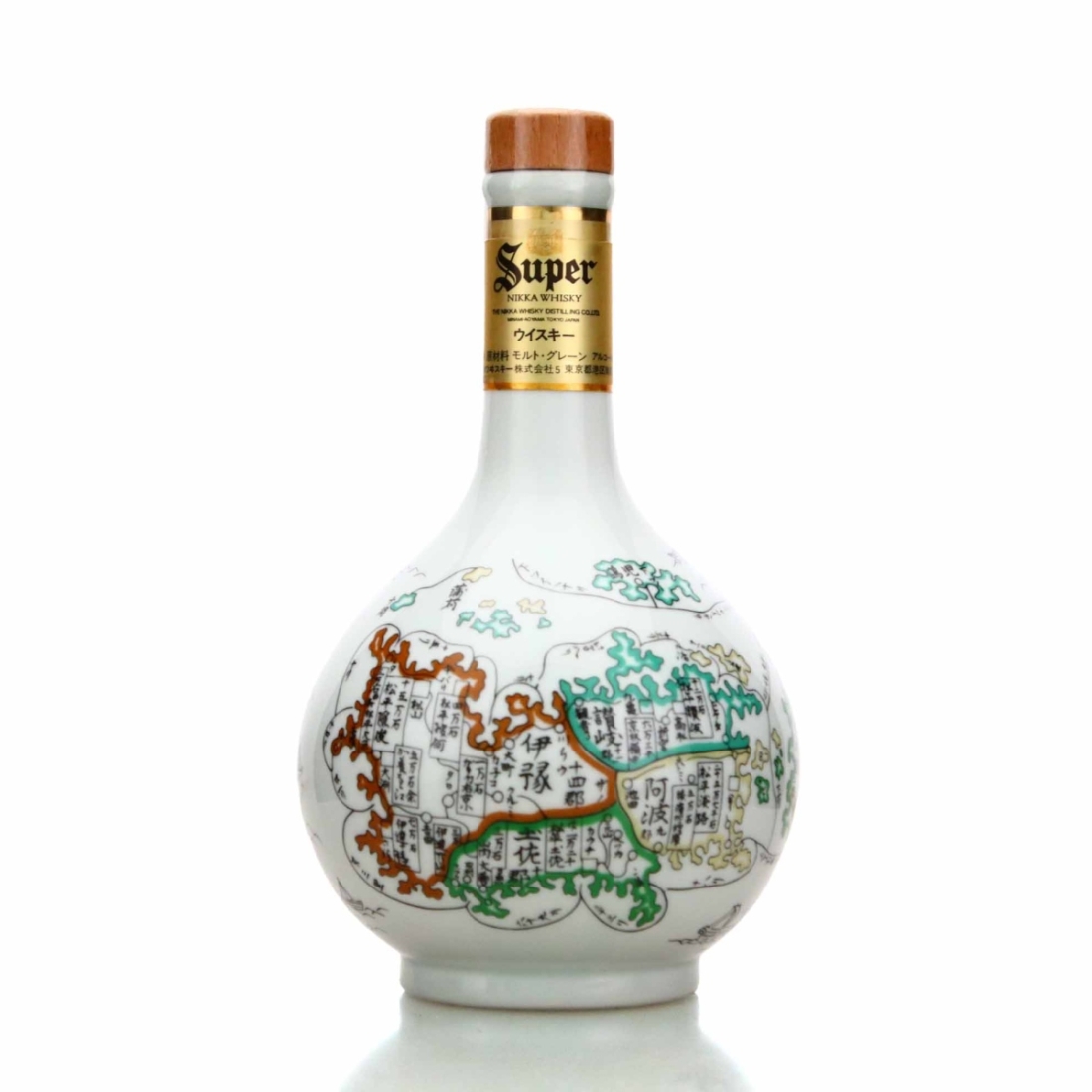 Nikka Super Whisky / Arita Map Decanter 60cl