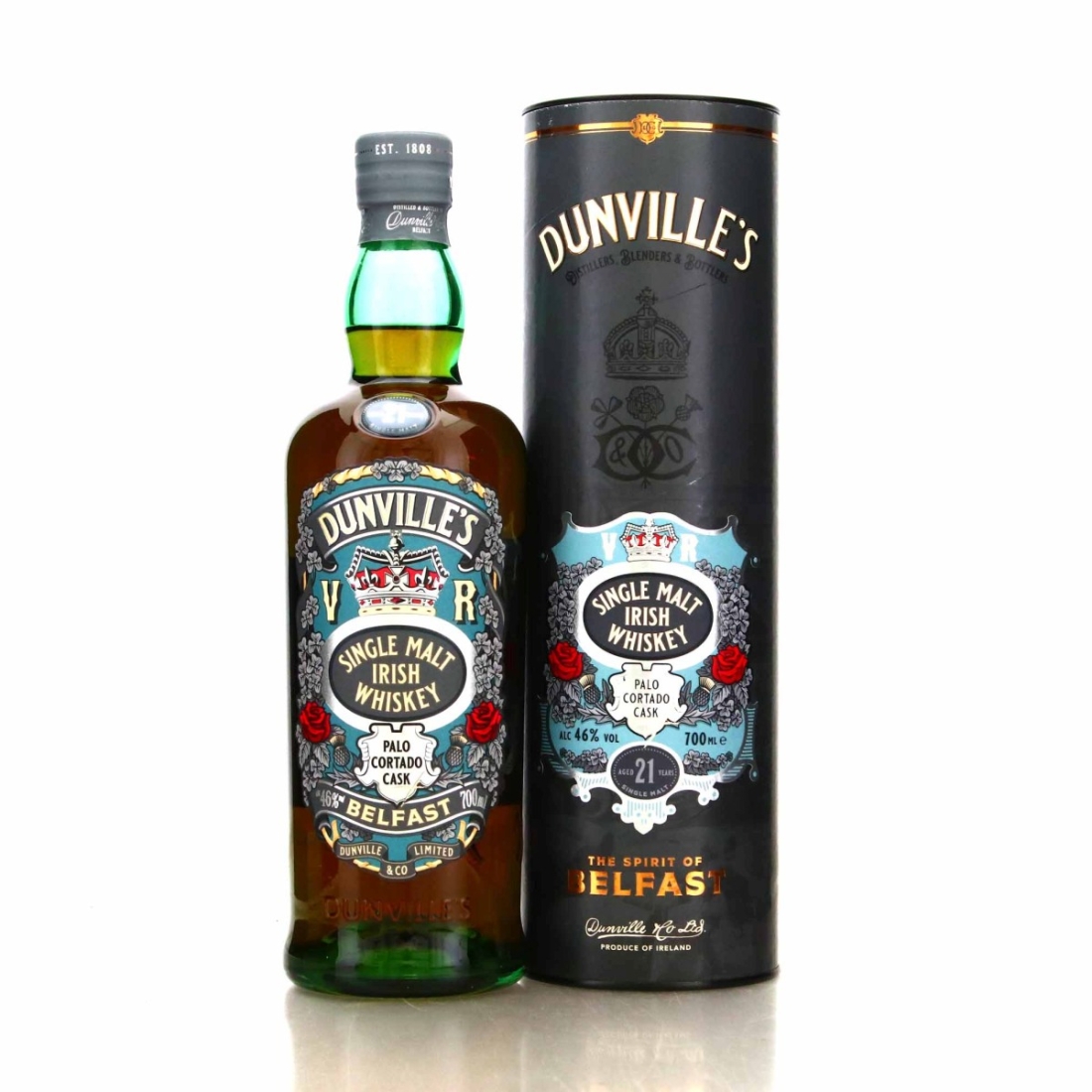 Dunville's VR 21 Year Old Palo Cortado Cask Finish