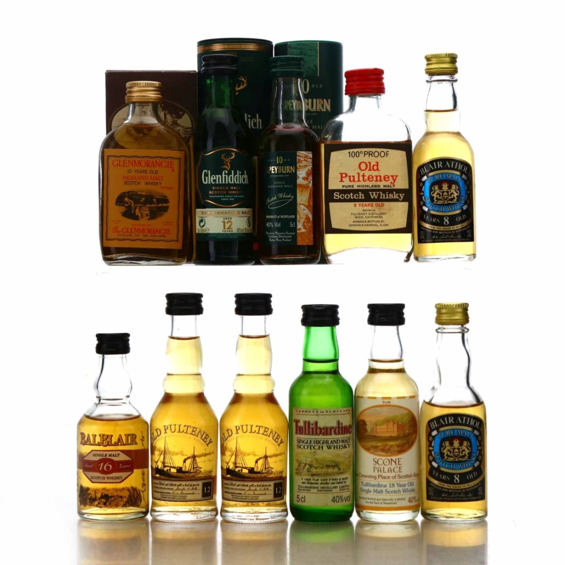 Single Malt Miniature x 11