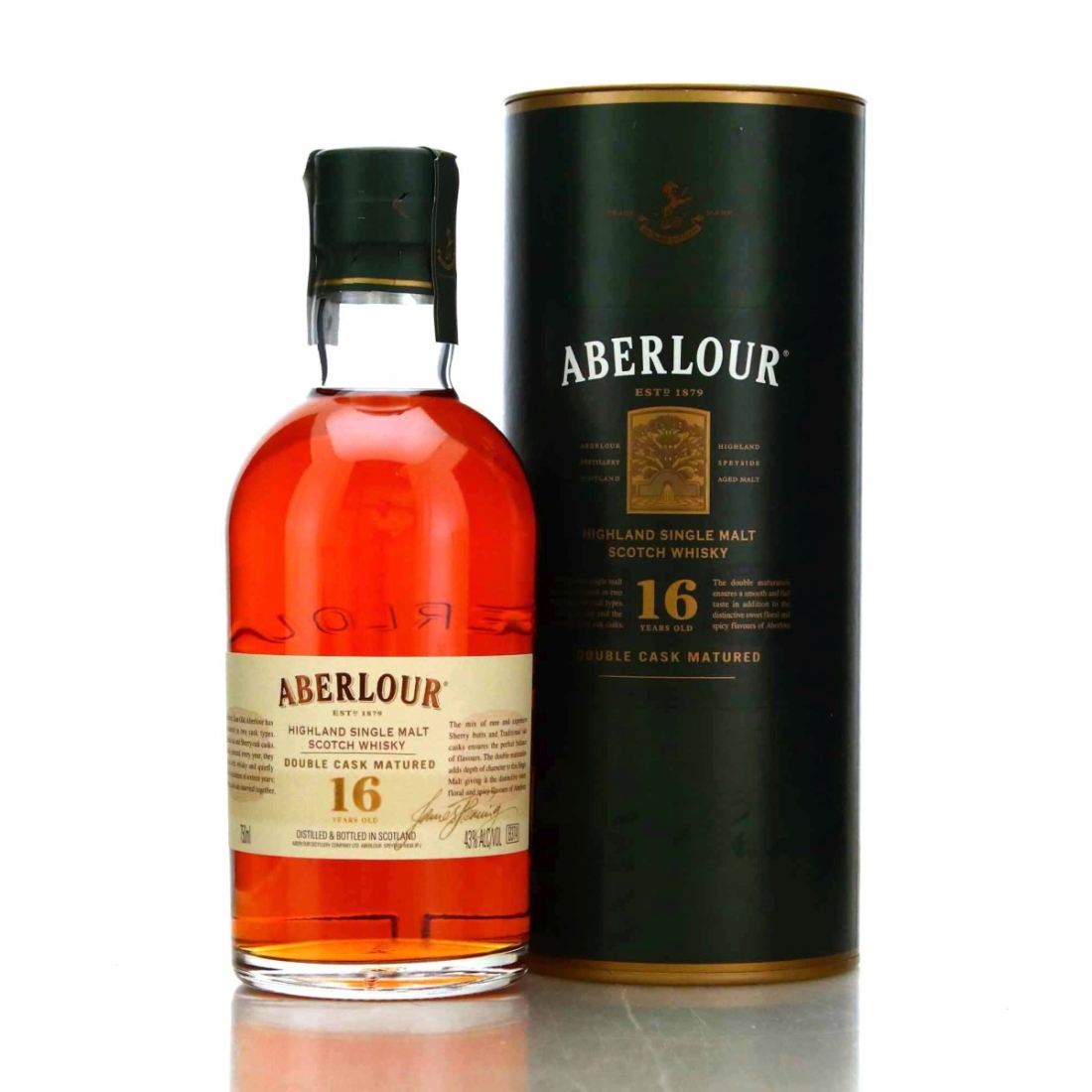 Aberlour 16 Year Old Double Cask Matured pre-2020 75cl / SA Import