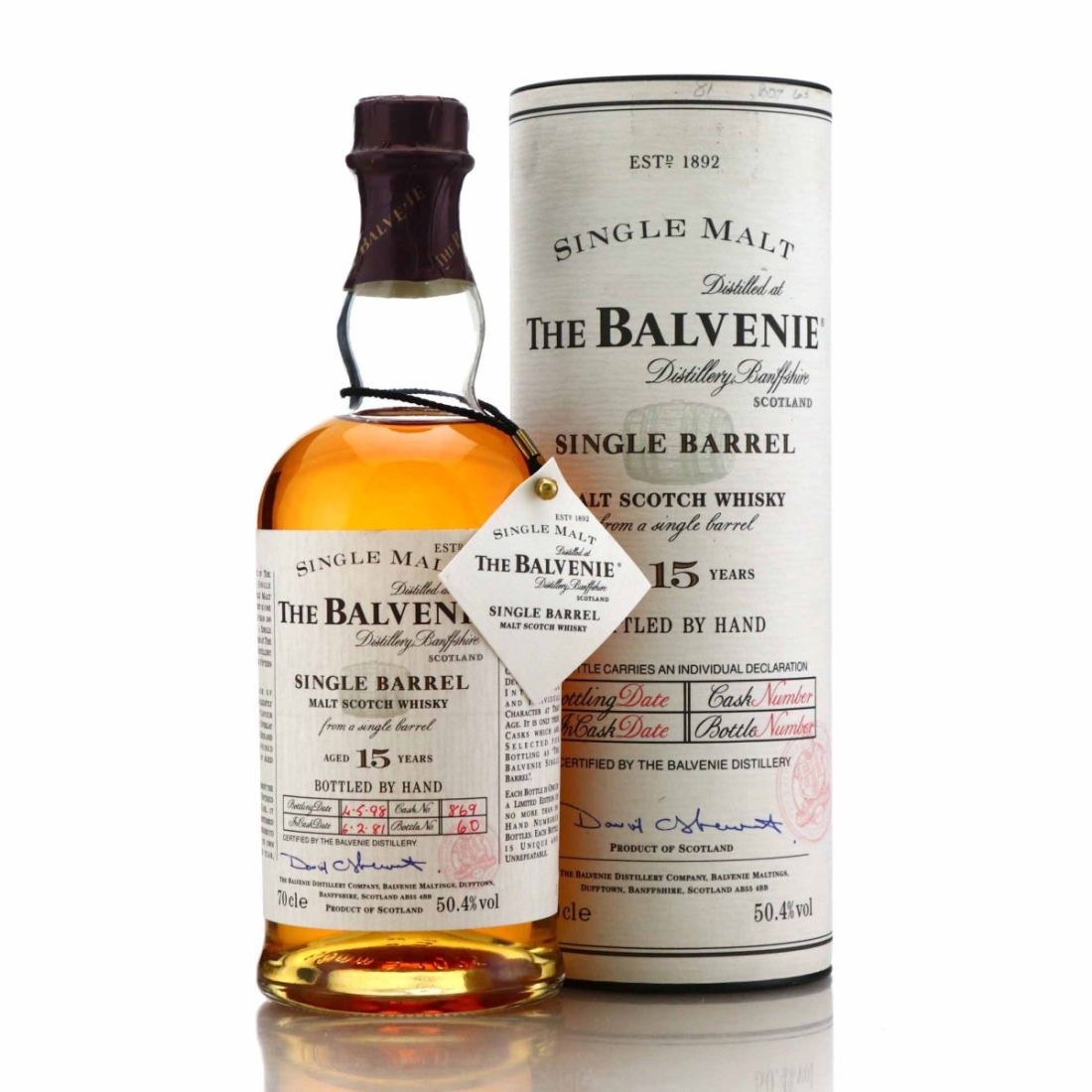 Balvenie 1981 Single Barrel 15 Year Old #869