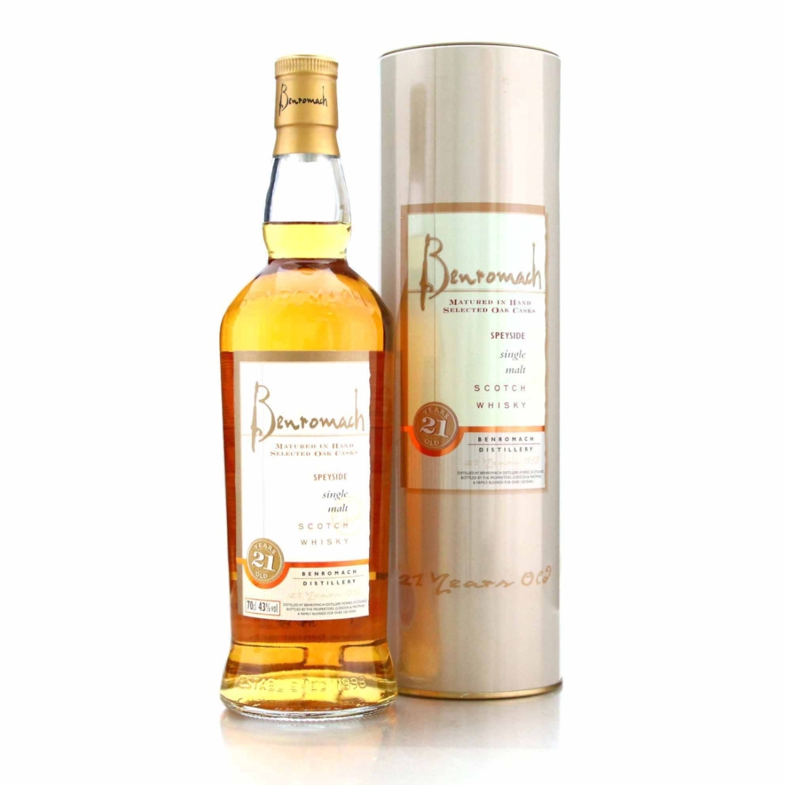 Benromach 21 Year Old
