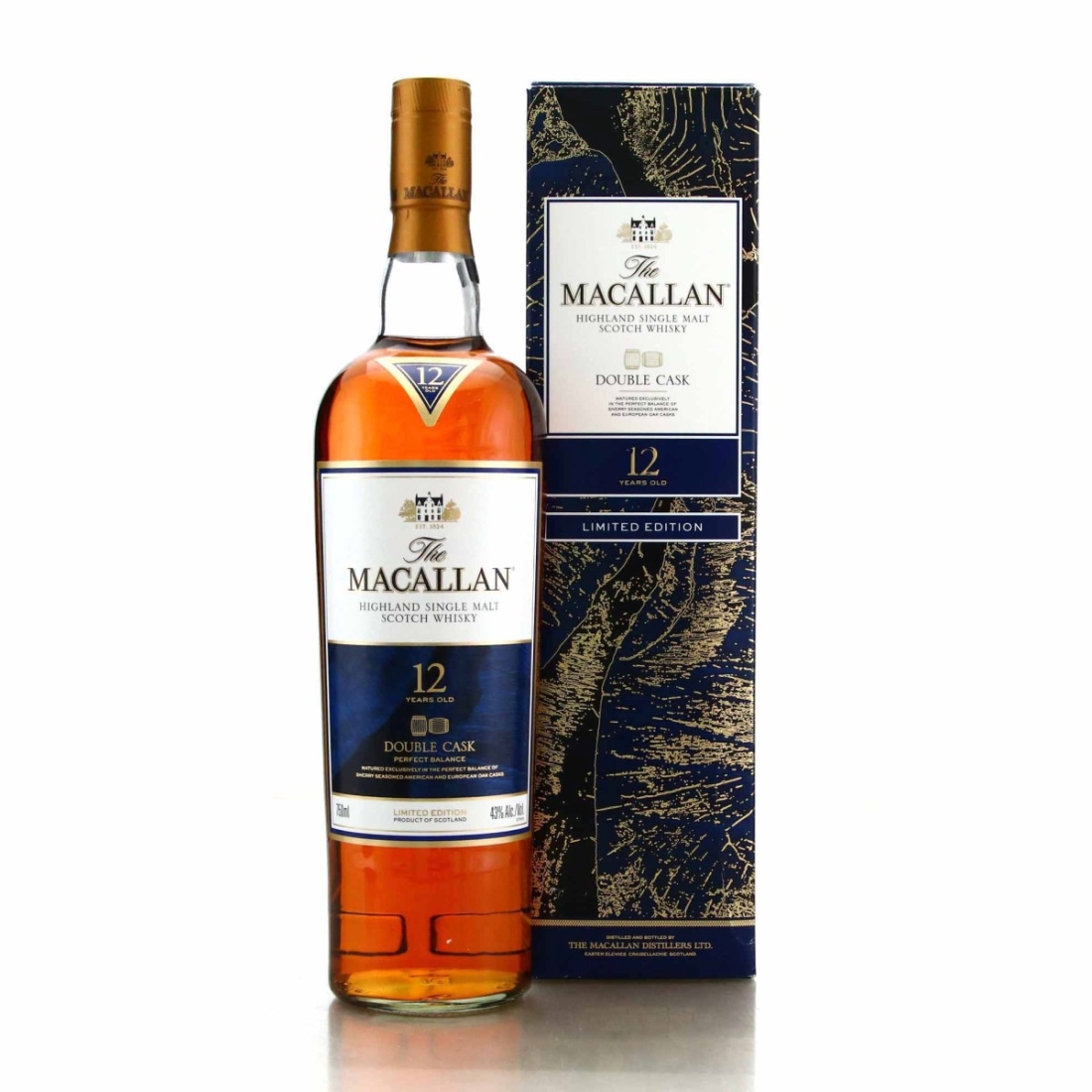 Macallan 12 Year Old Double Cask pre-2018 75cl / US Import - Limited Edition​