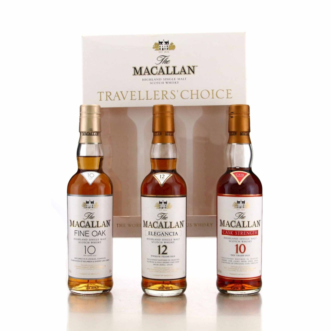 Macallan Travellers' Choice 3 x 33cl