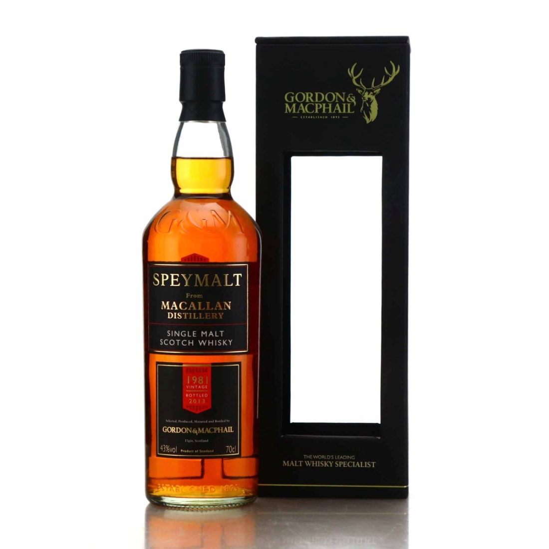 Macallan 1981 Gordon and MacPhail Speymalt bottled 2019