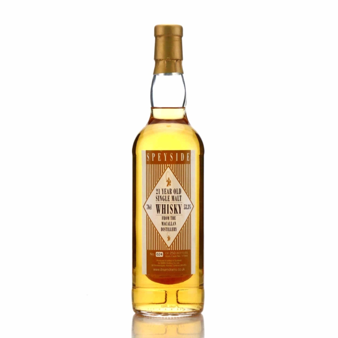 Macallan 21 Year Old Dream Drams