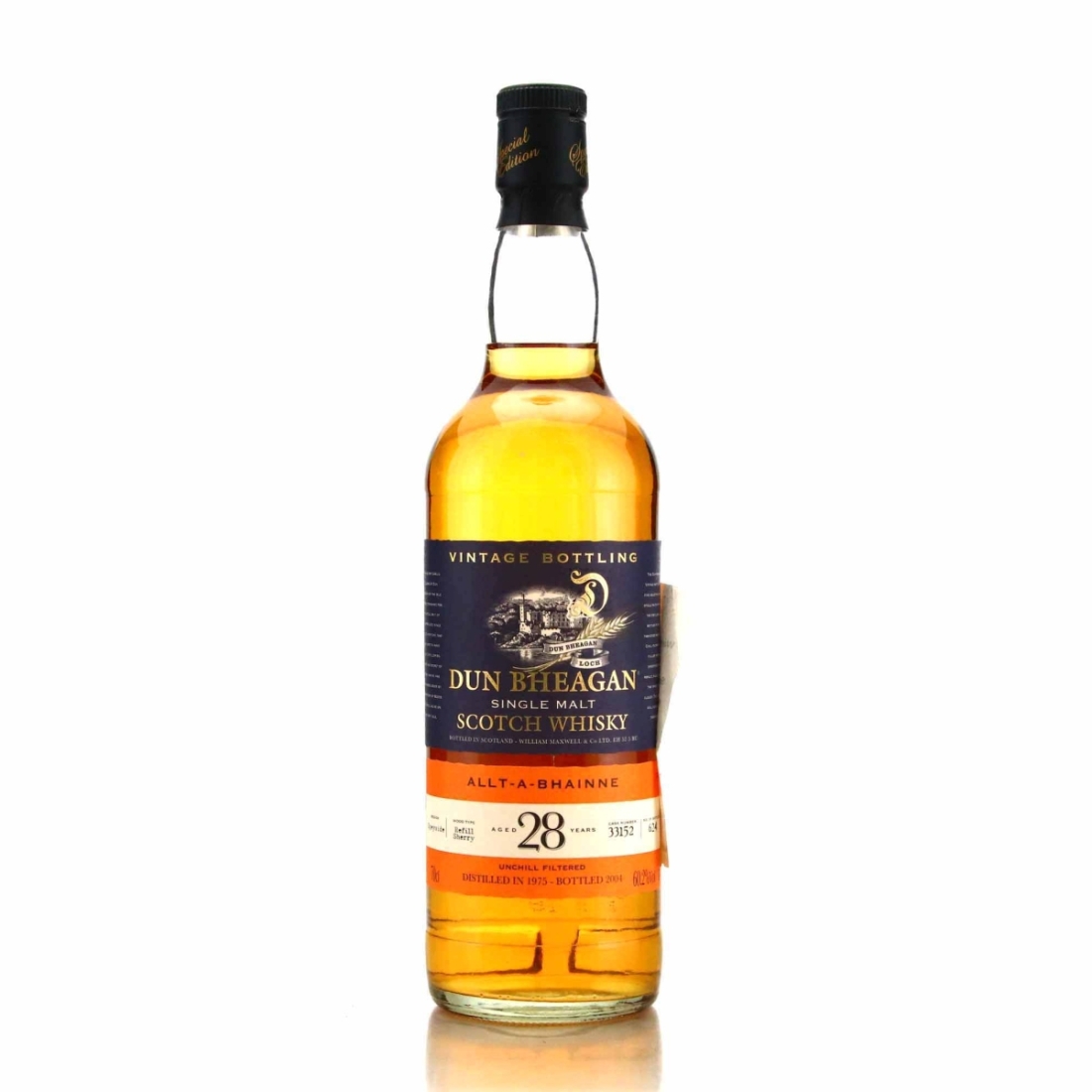 Allt-A-Bhainne 1977 Dun Bheagan 28 Year Old