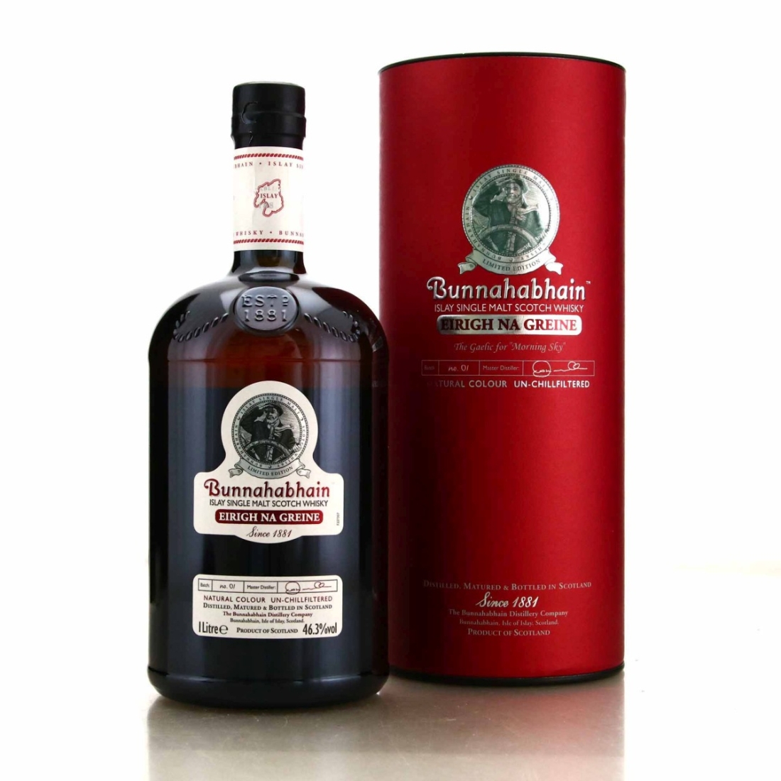 Bunnahabhain Eirigh Na Greine Batch #1 1 Litre