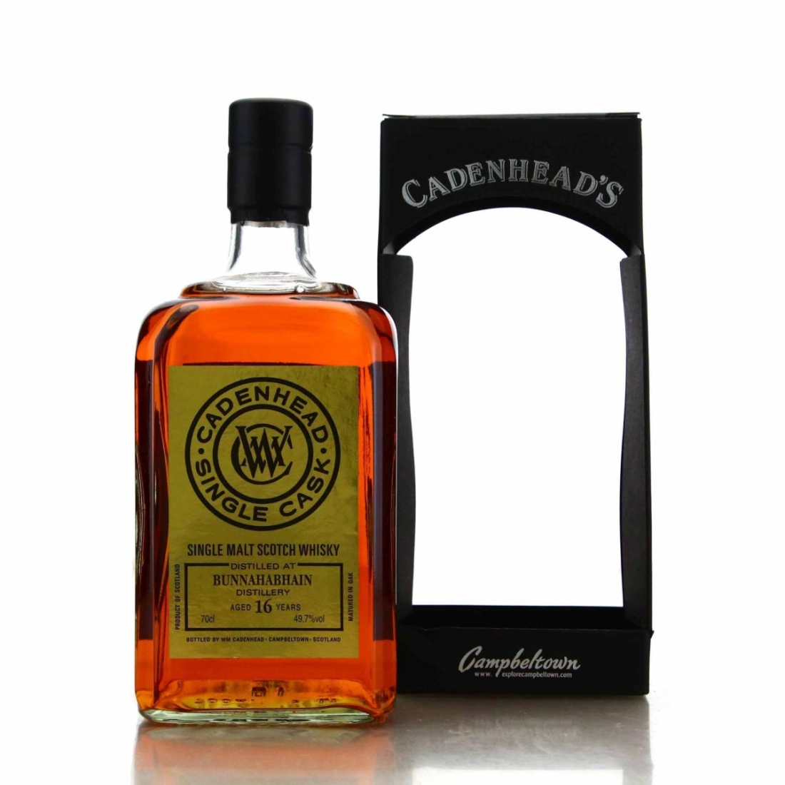 Bunnahabhain 1999 Cadenhead's 16 Year Old Single Cask