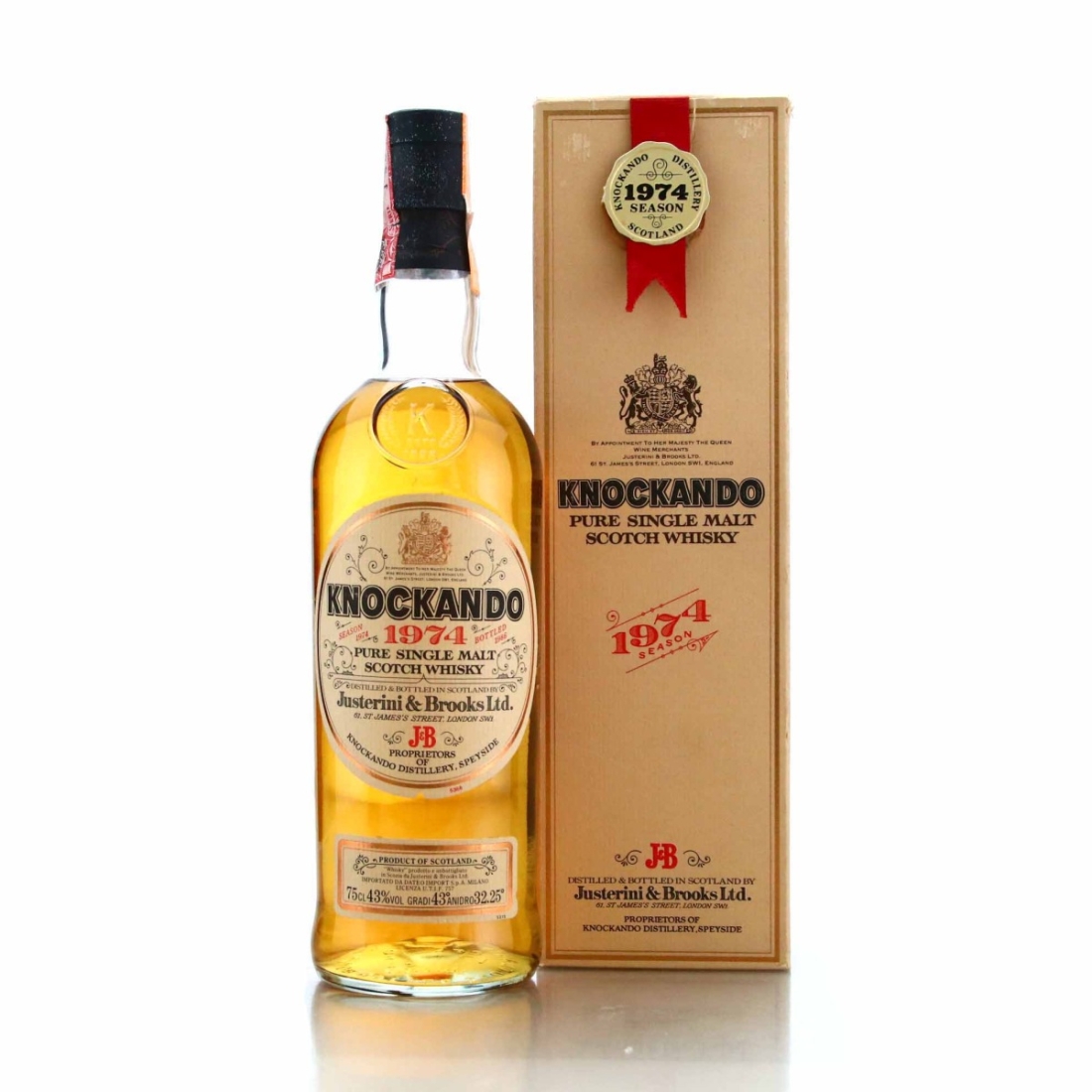 Knockando 1974 bottled 1986 / Dateo Import