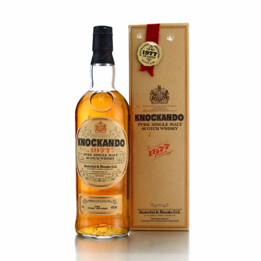 Knockando 1977 bottled 1990 / Weltmarken Import