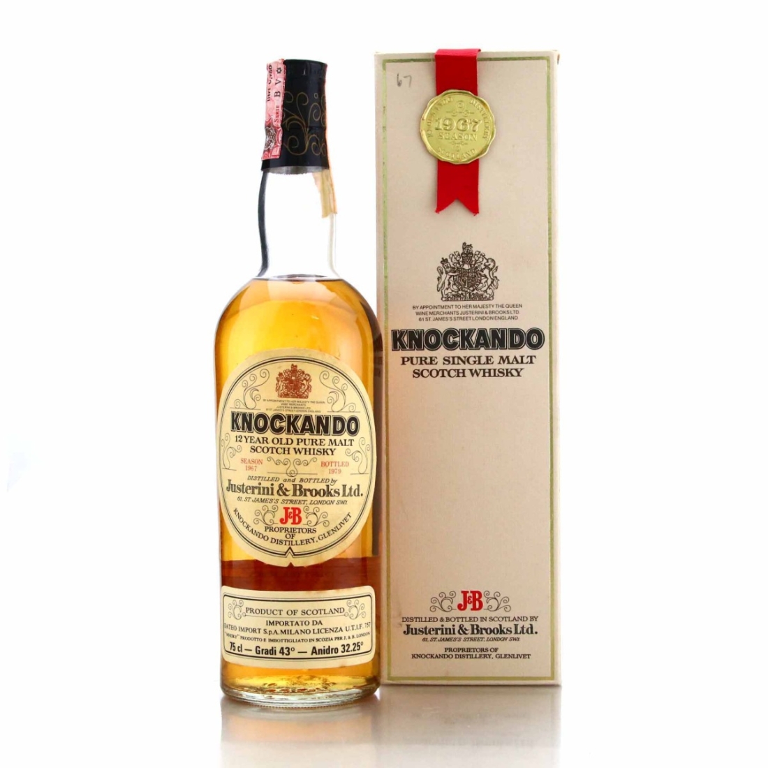 Knockando 1967 bottled 1979 / Dateo Import