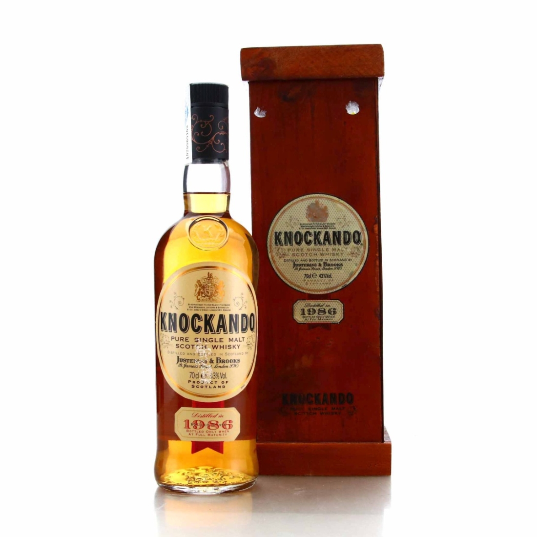 Knockando 1986 bottled 1998 / Ludo Box