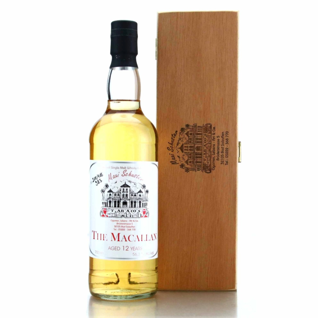 Macallan 1997 Maxi Schuster 12 Year Old