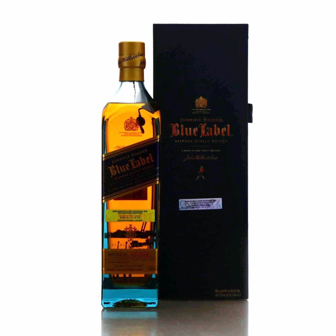 Johnnie Walker Blue Label 75cl / Singapore 56th National Day