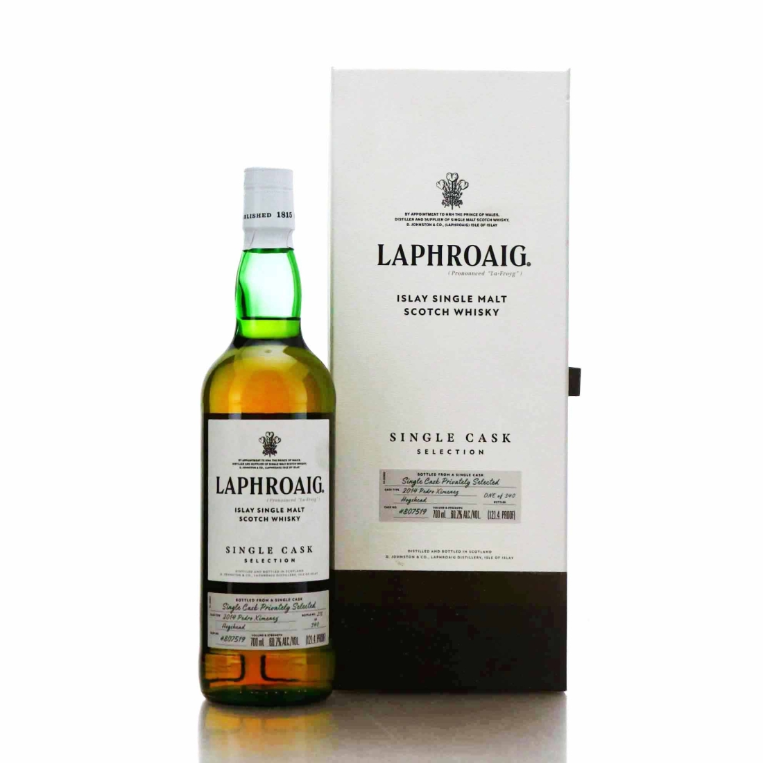 Laphroaig 2014 Single PX Cask #807519 / US Import