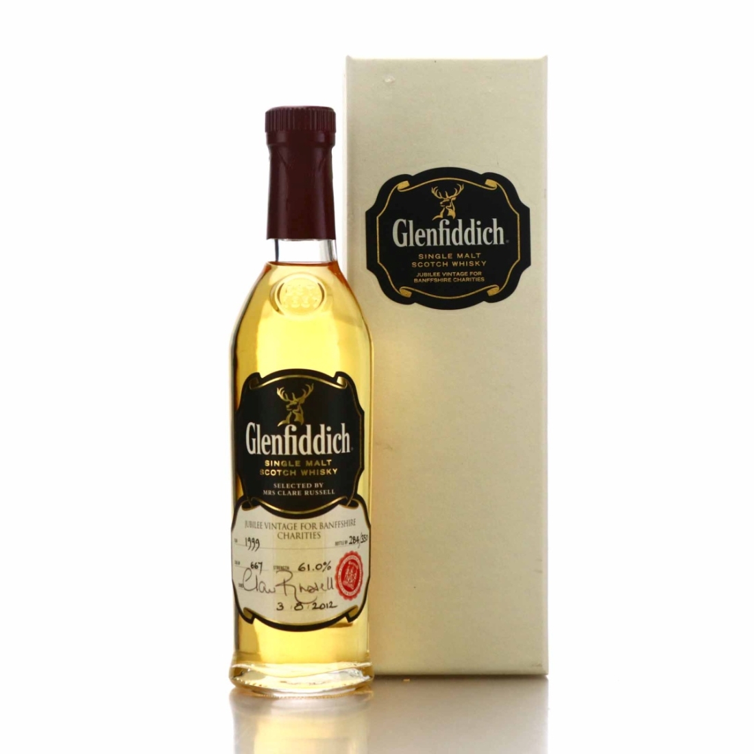 Glenfiddich 1999 Jubilee Vintage for Banffshire Charities 20cl