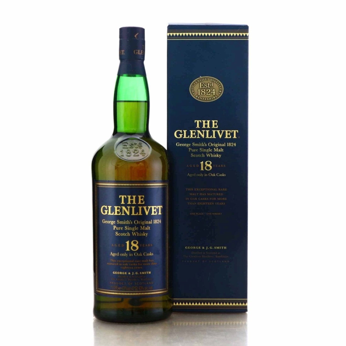 Glenlivet 18 Year Old 1 Litre pre-2004
