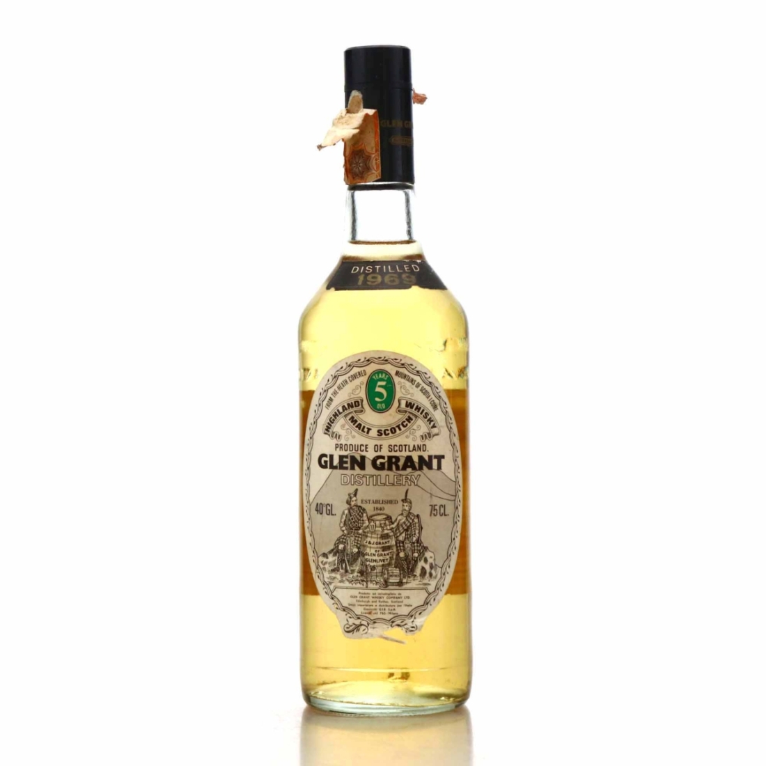 Glen Grant 1969 5 Year Old / Giovinetti Import