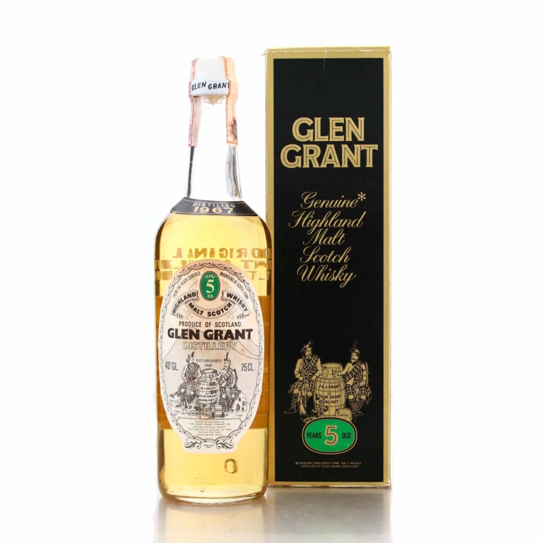 Glen Grant 1967 5 Year Old / Giovinetti Import