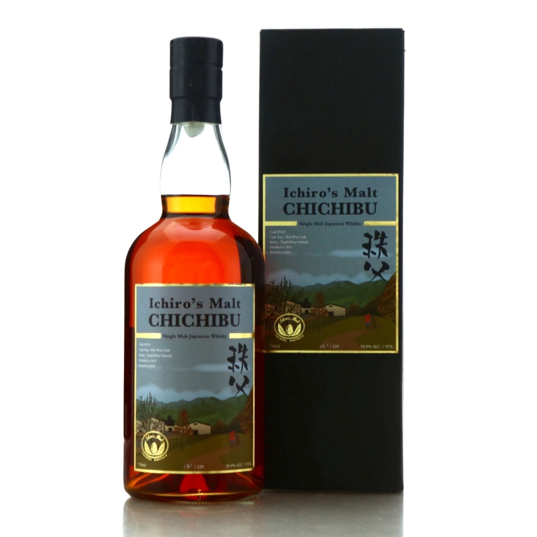 Chichibu 2012 Single Red Wine Cask #9125 75cl / Tokiwa Import