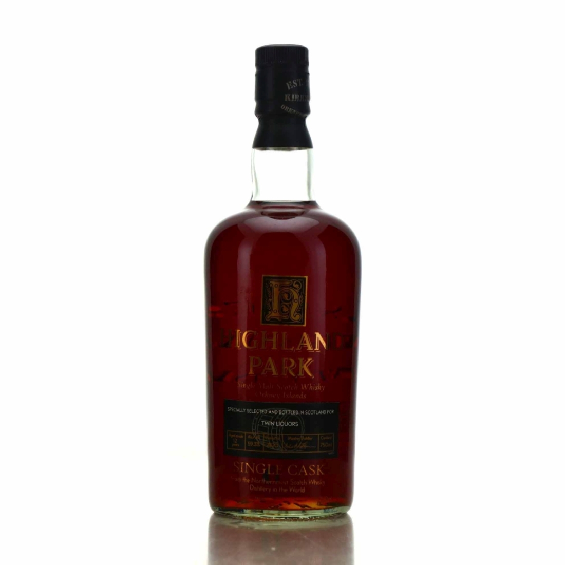Highland Park 12 Year Old Cask #2820 75cl / Twin Liquors - US Import 