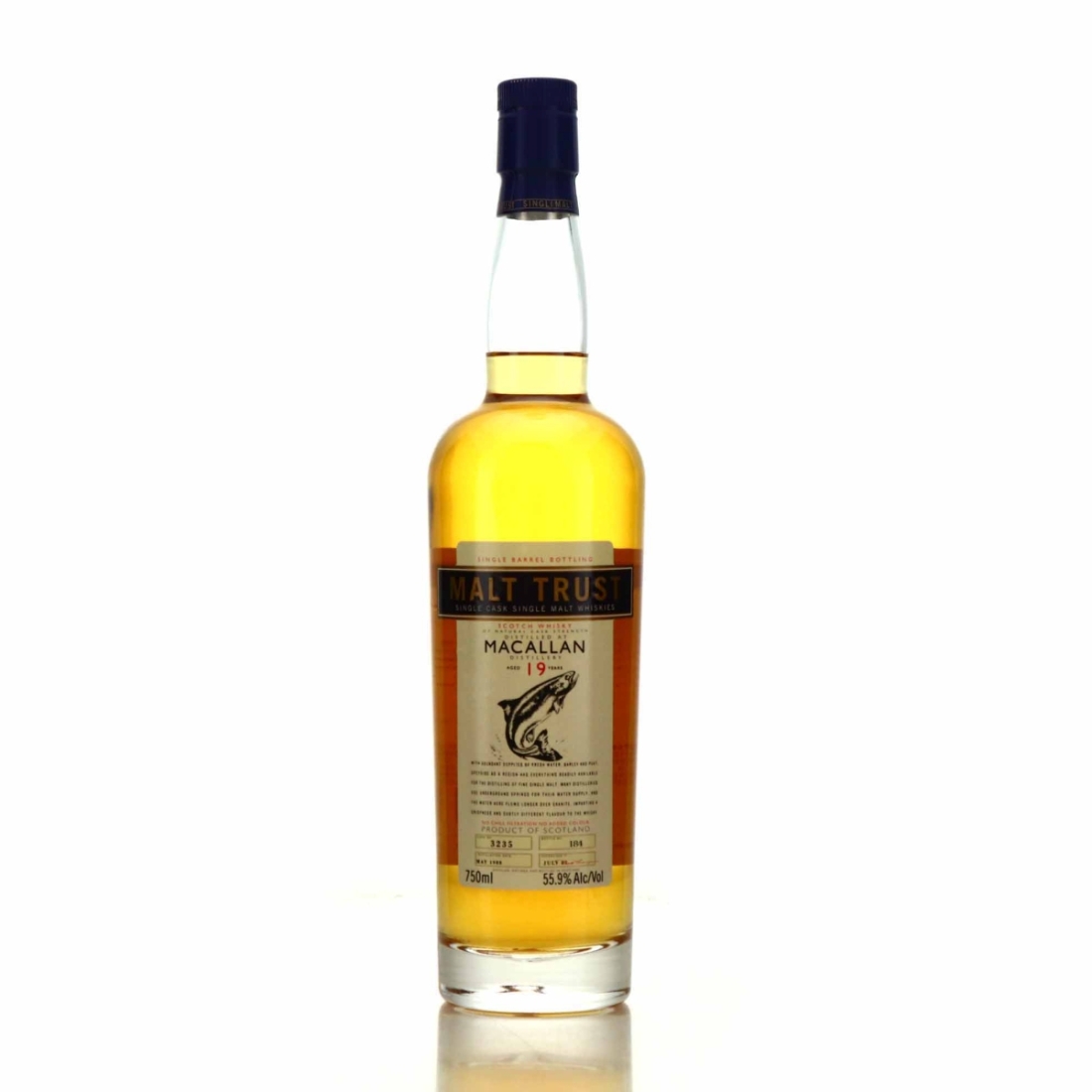 Macallan 1988 Malt Trust 19 Year Old 75cl / US Import
