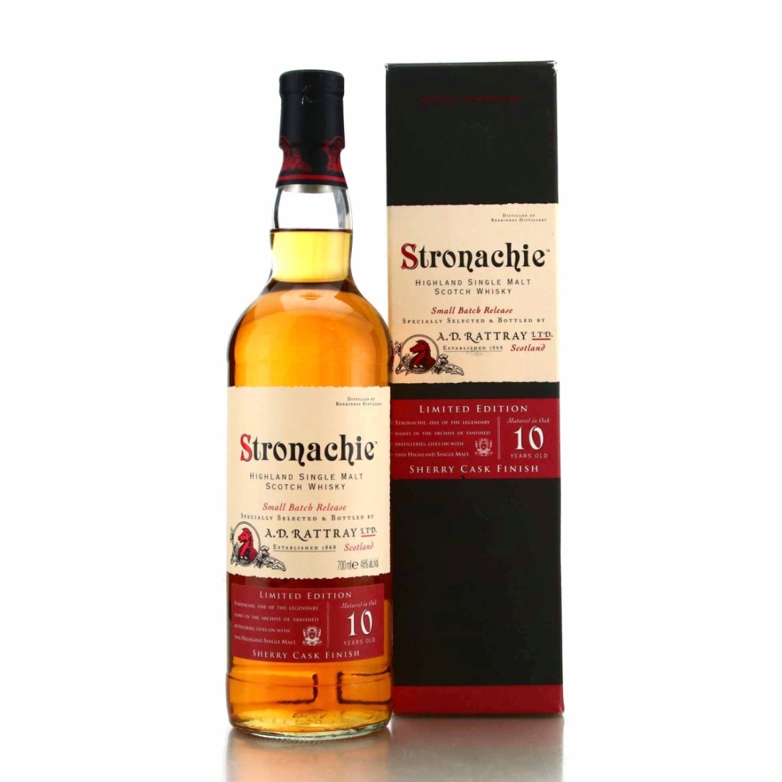 Benrinnes A.D. Rattray Stronachie 10 Year Old Sherry Finish