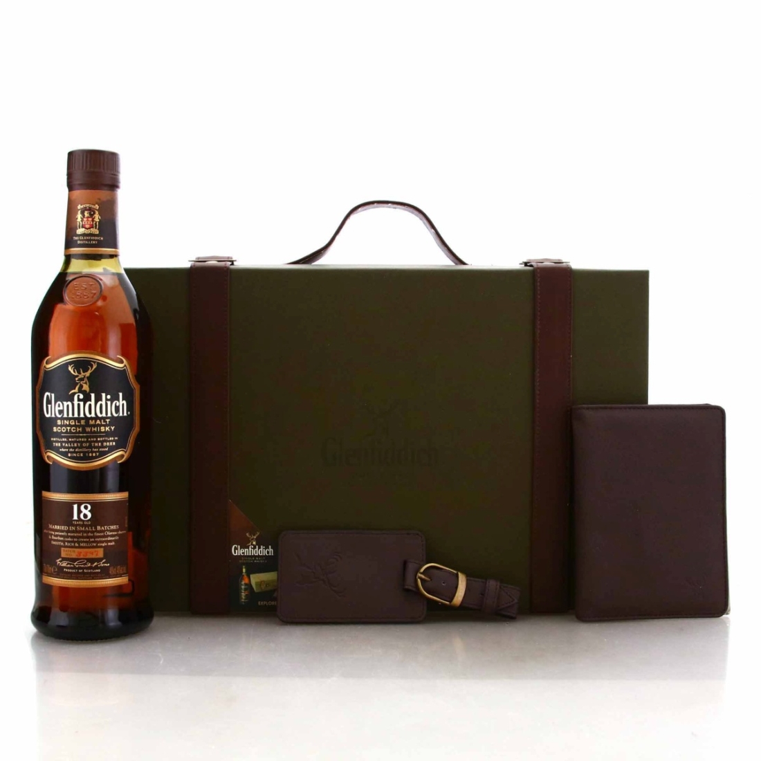 Glenfiddich 18 Year Old pre-2014 Explorer's Case