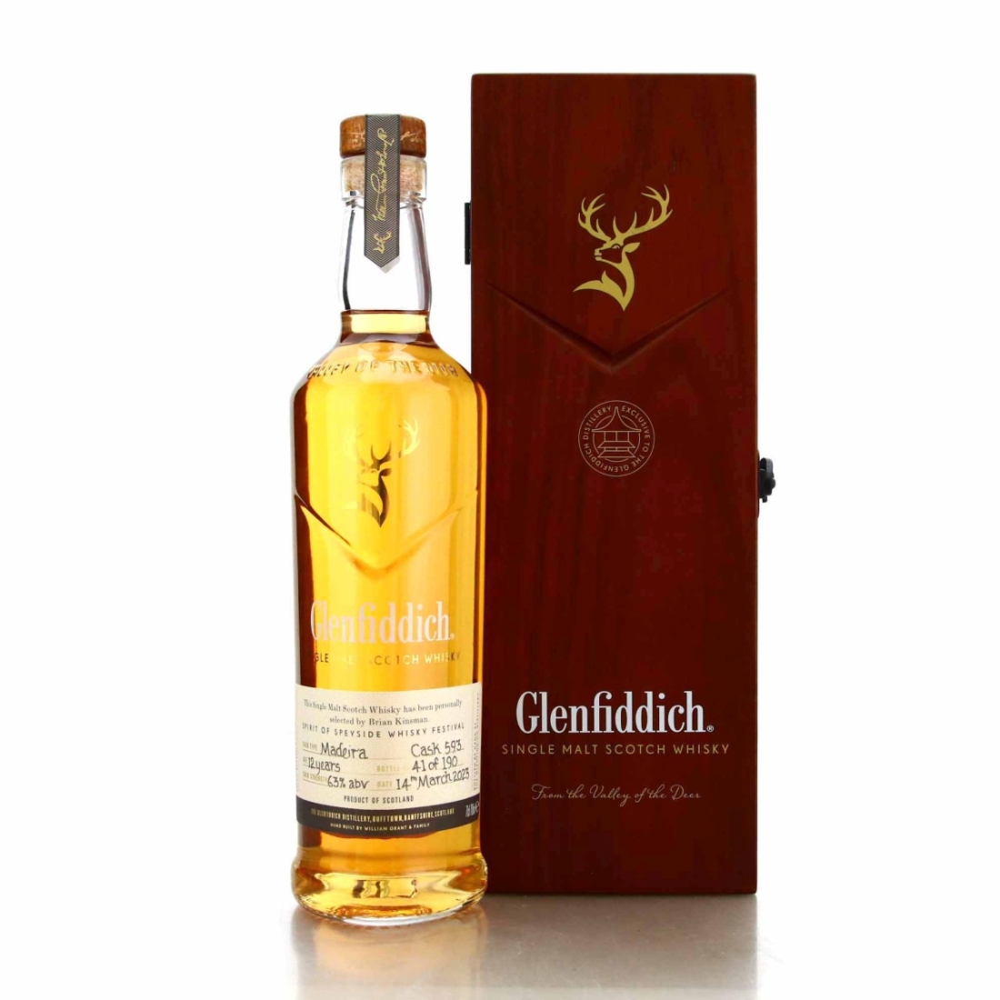 Glenfiddich 12 Year Old Madeira Cask #593 / Spirit of Speyside Festival 2023