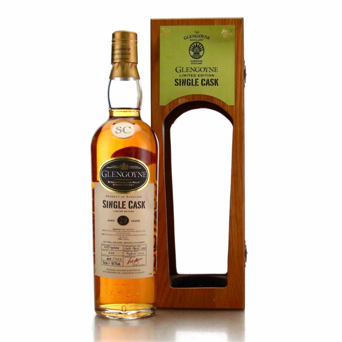 Glengoyne 1977 Single Cask 29 Year Old #626
