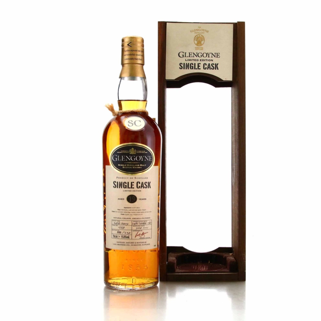 Glengoyne 1985 Single Cask 19 Year Old #1227