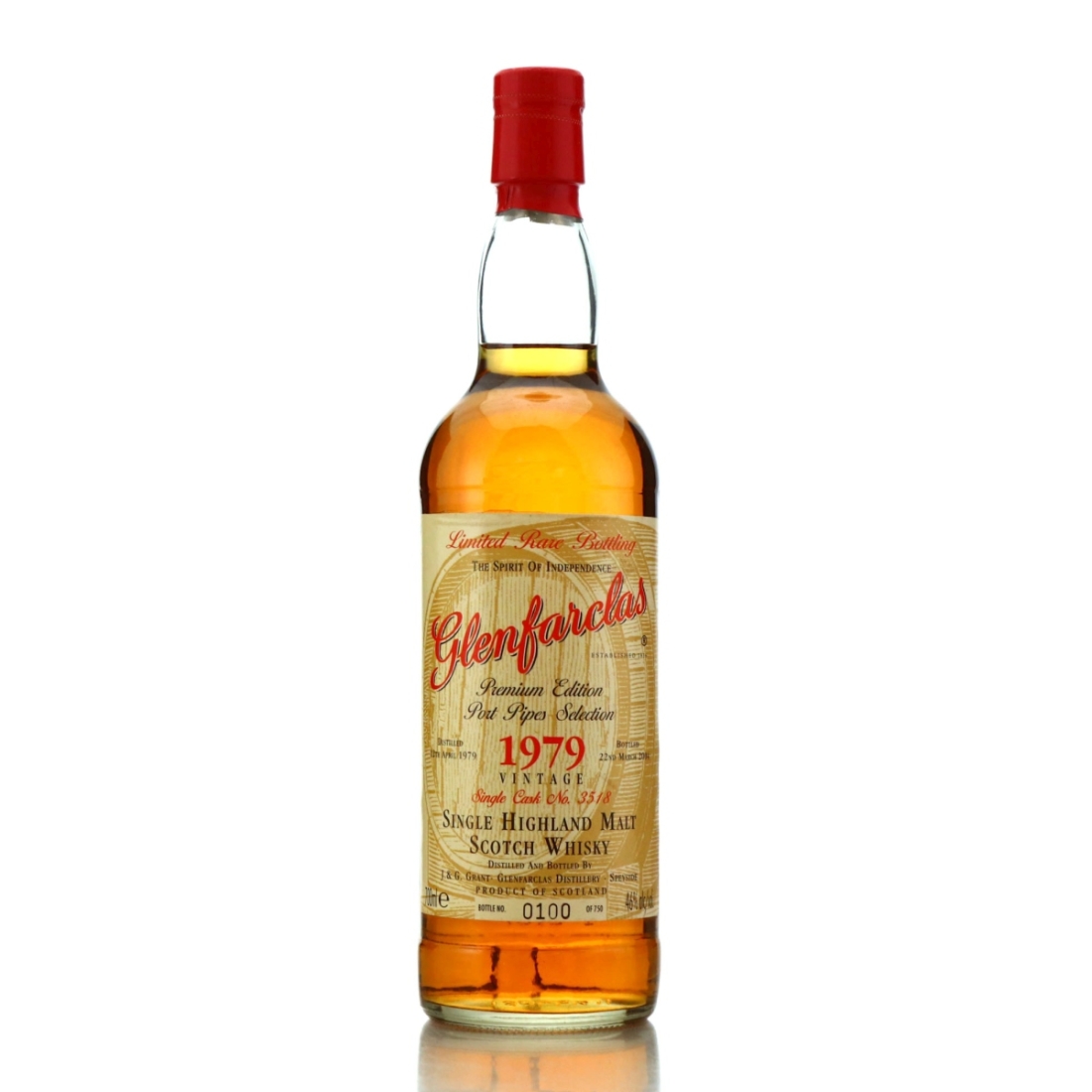 Glenfarclas 1979 Single Port Cask #3518 / Hanseatische Import