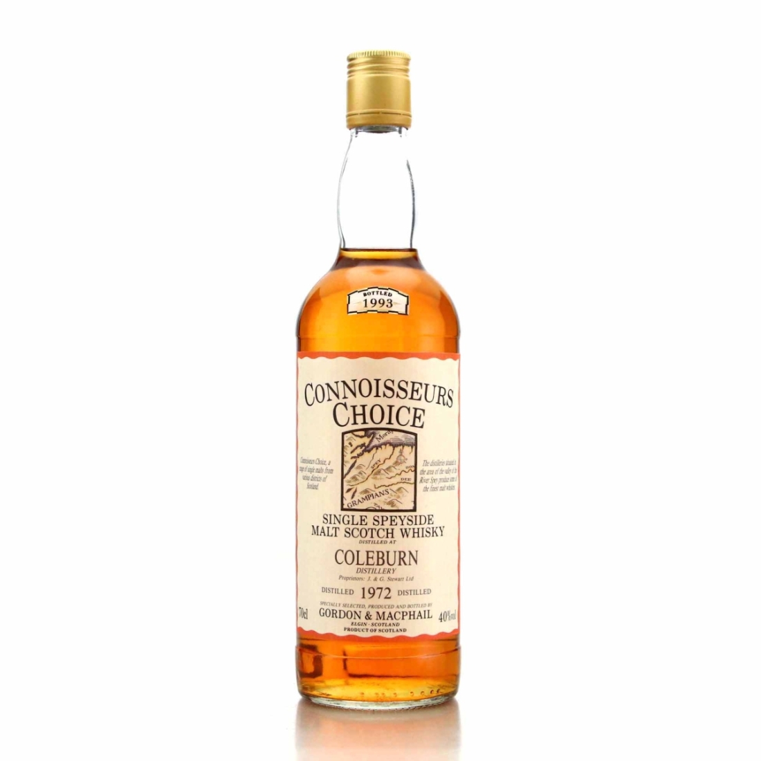 Coleburn 1972 Gordon and MacPhail bottled 1993