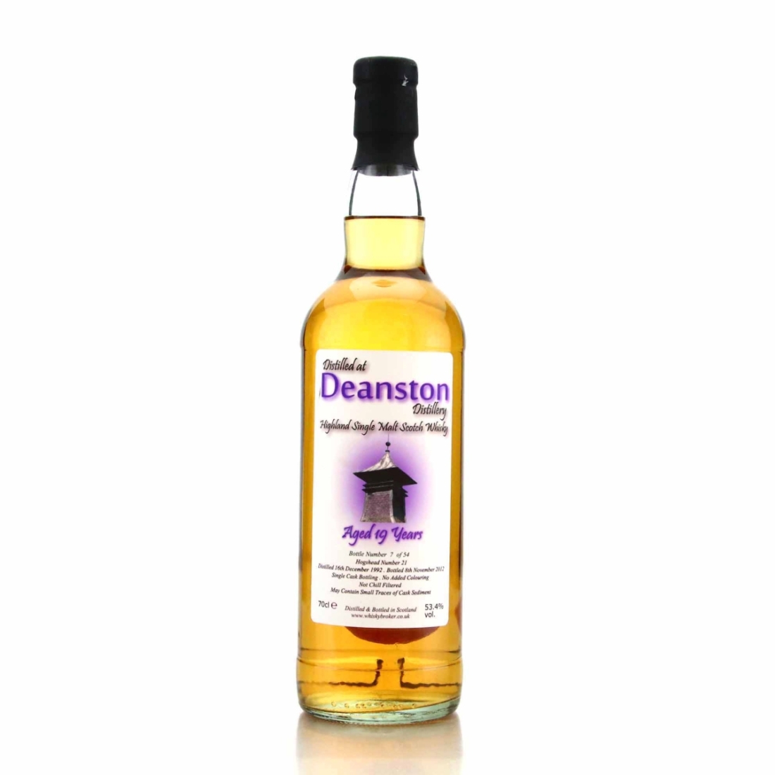 Deanston 1992 Whisky Broker 19 Year Old
