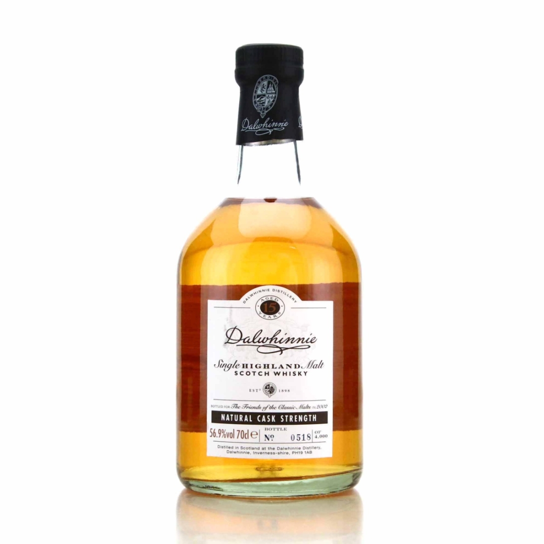 Dalwhinnie 15 Year Old Friends of the Classic Malts 2002