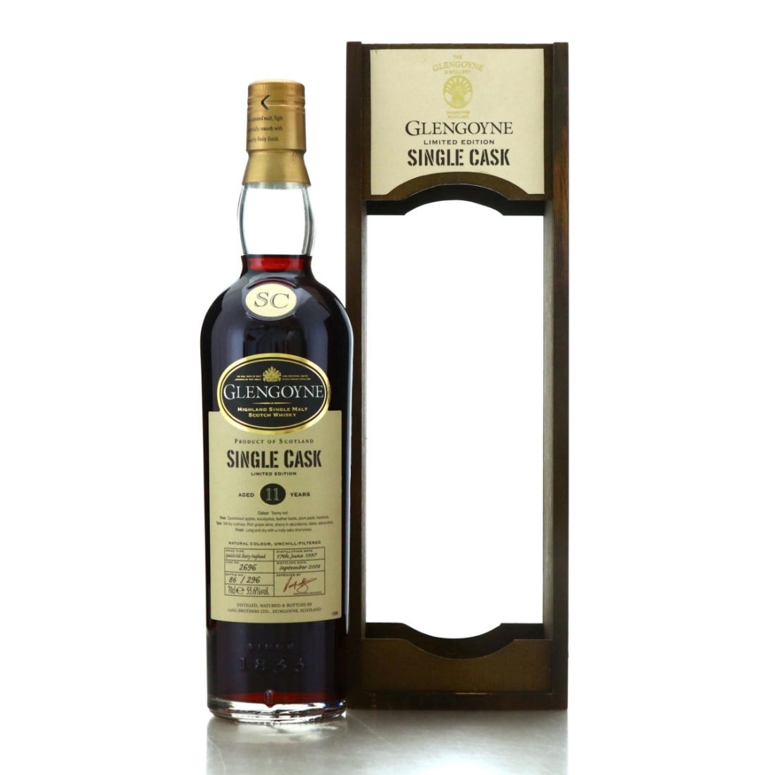 Glengoyne 1997 Single Sherry Cask 11 Year Old #2696