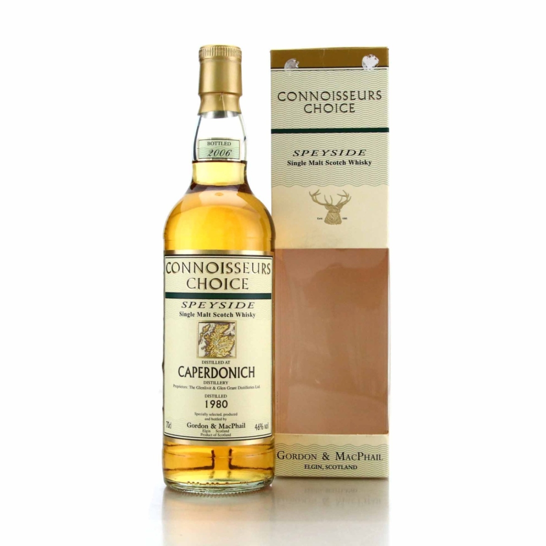 Caperdonich 1980 Gordon and MacPhail bottled 2006