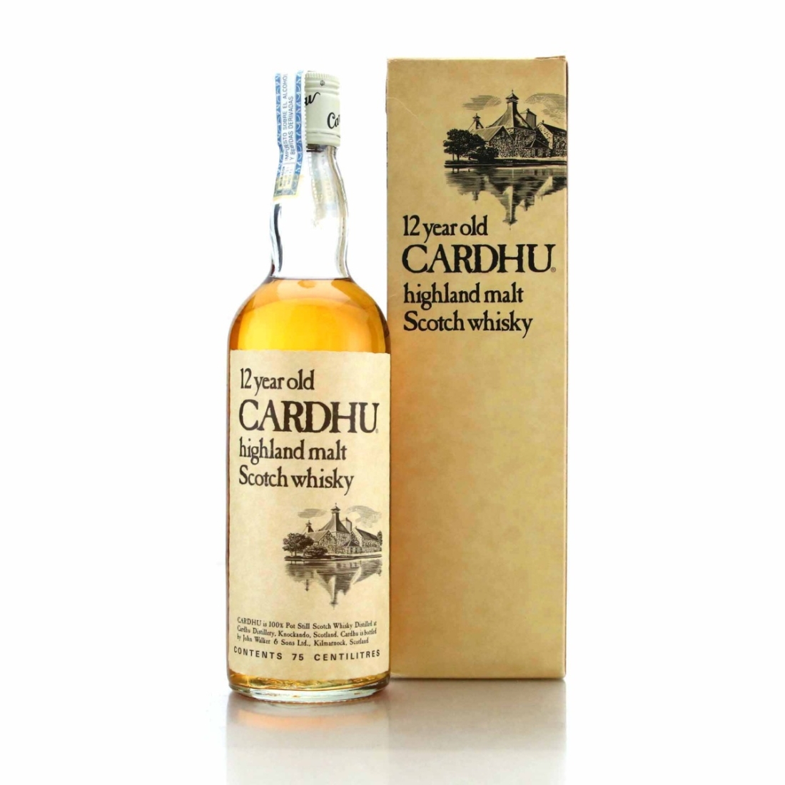 Cardhu 12 Year Old 1970s / Spanish Import