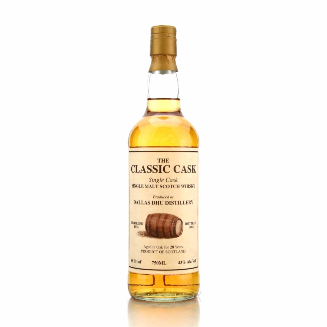 Dallas Dhu 1975 Classic Cask 28 Year Old