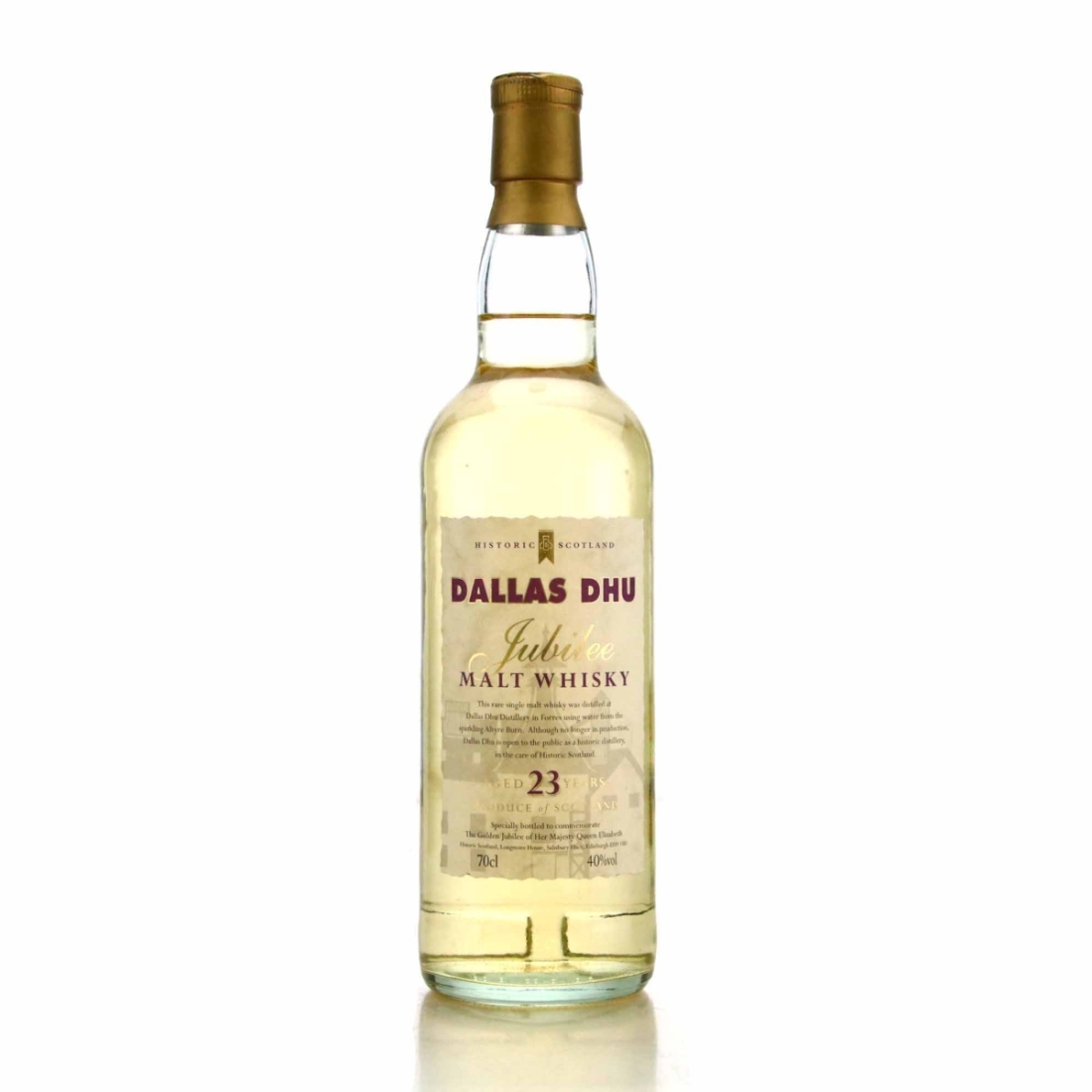 Dallas Dhu 23 Year Old Golden Jubilee 2002 