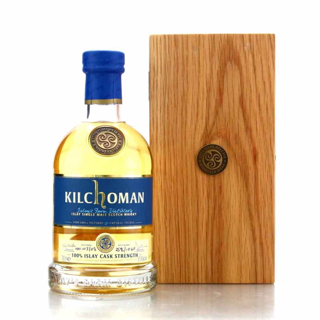 Kilchoman 100% Islay Cask Strength Inaugural Release