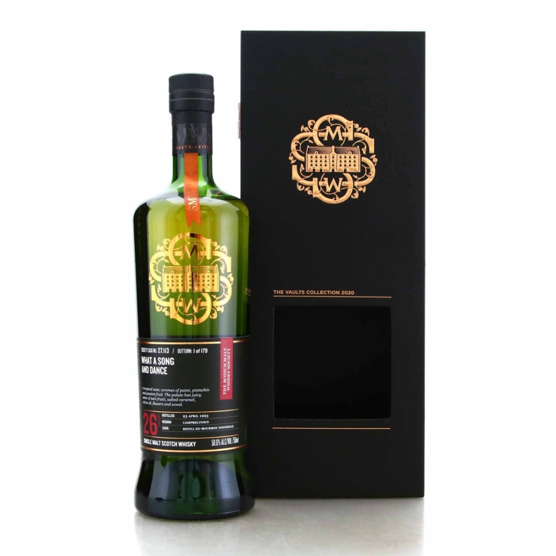 Springbank 1993 SMWS 26 Year Old 27.113 75cl / The Vaults Collection - US Import