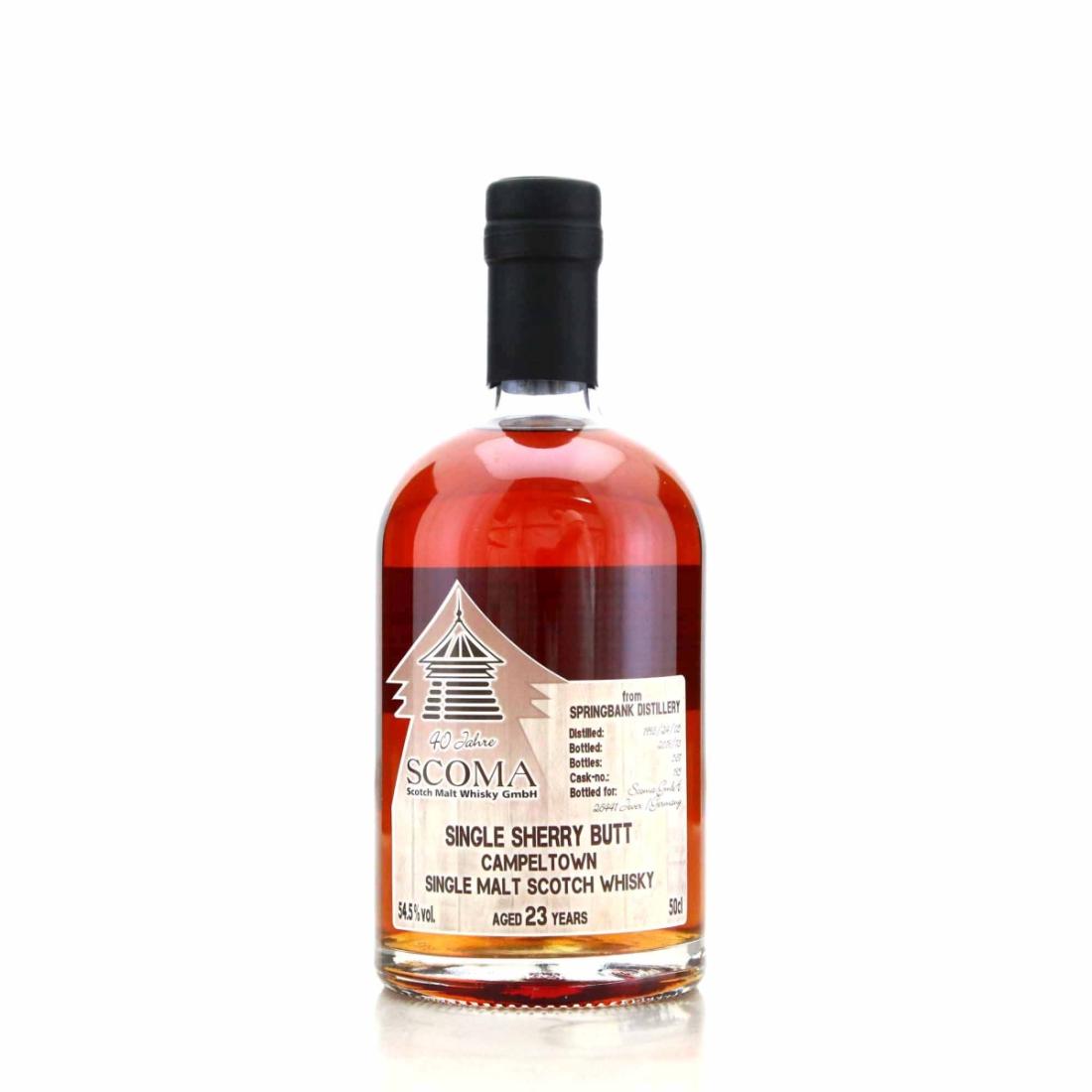 Springbank 1996 Scoma 23 Year Old 50cl / 40th Anniversary Whisky ...