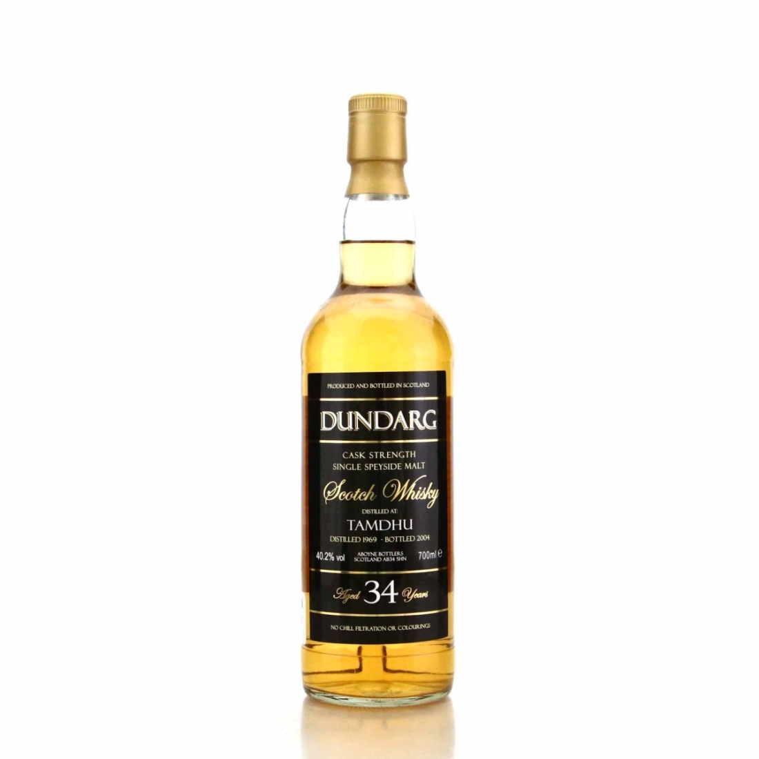 Tamdhu 1969 Dundarg 34 Year Old
