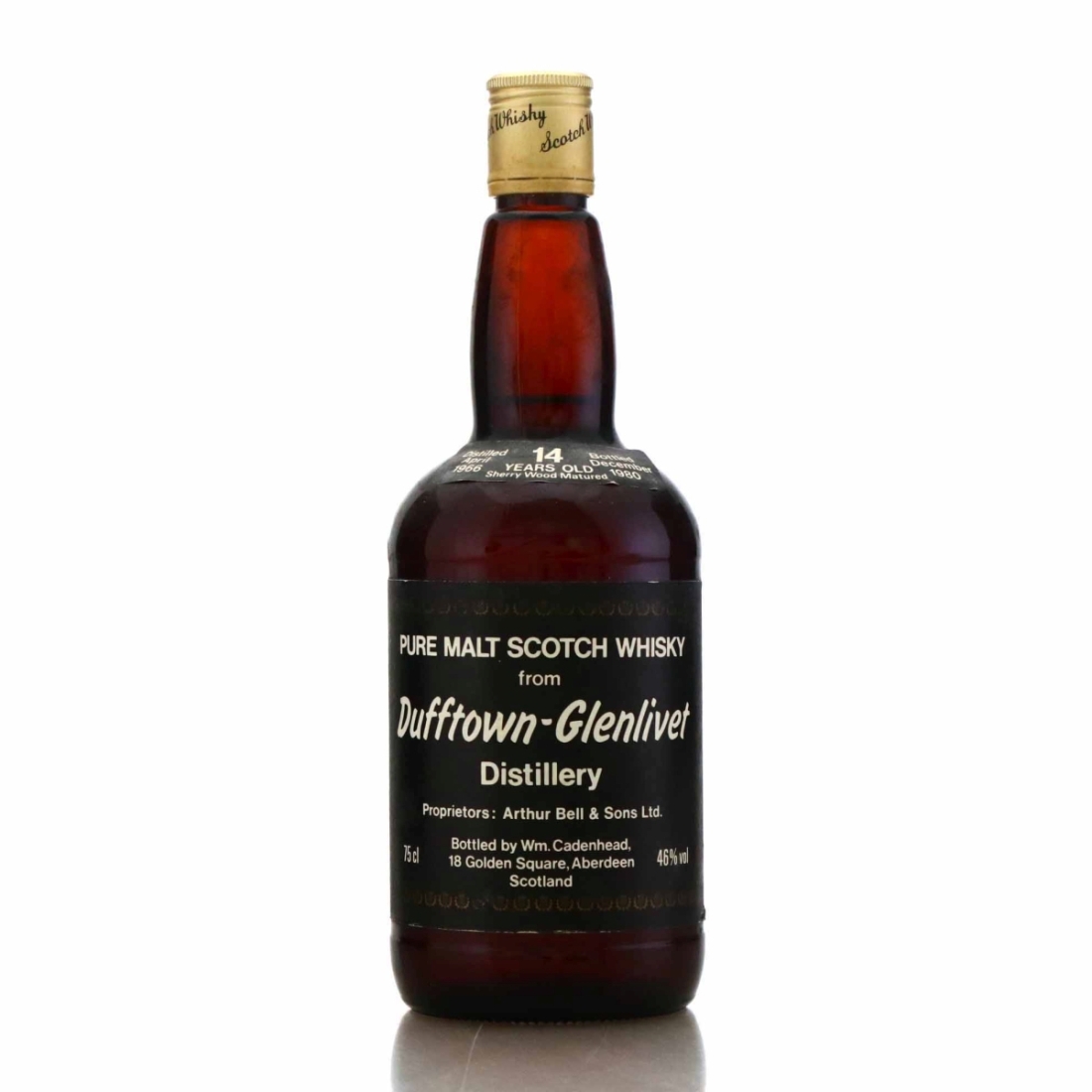 Dufftown 1966 Cadenhead's 14 Year Old Sherry Wood
