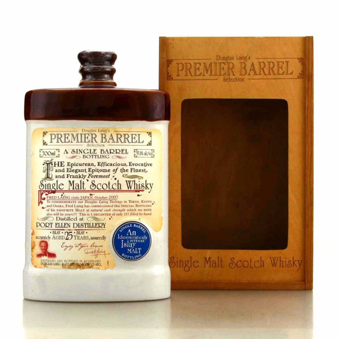 Port Ellen 25 Year Old Douglas Laing Premier Barrel