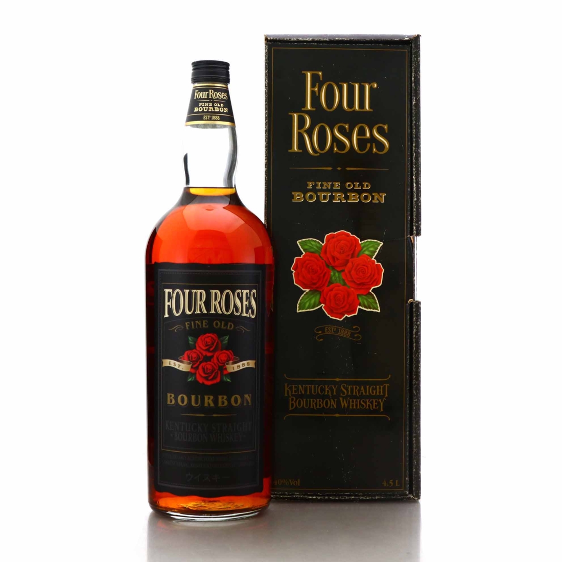 Four Roses Kentucky Straight Bourbon 4.5 Litre / Japanese Import