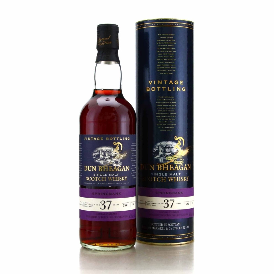 Springbank 1968 Dun Bheagan 37 Year Old